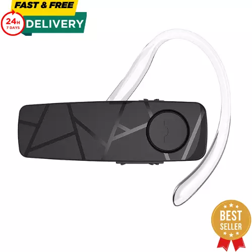 TELLUR Vox 55 Bluetooth Headset, Multipoint, Schwarz, Small.