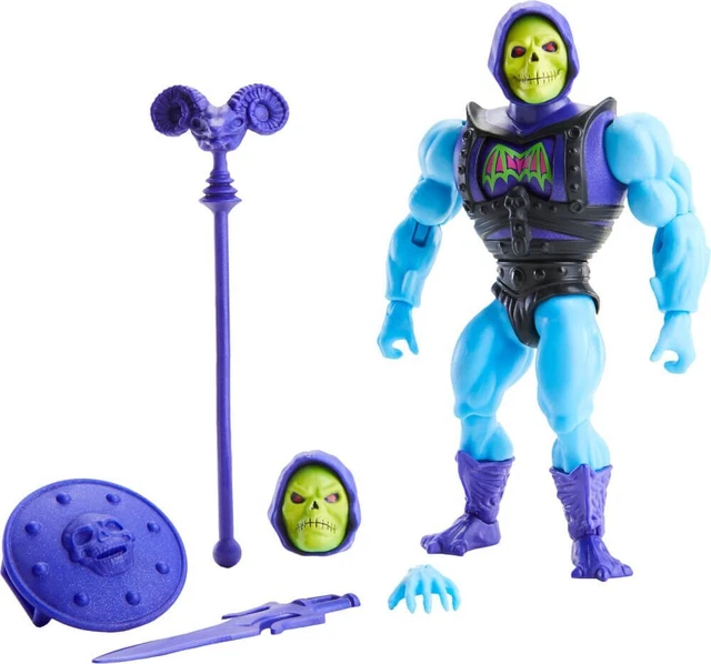 Mattel GVL77 Masters of the Universe Origins Deluxe Actionfigur (14 cm) Skeletor