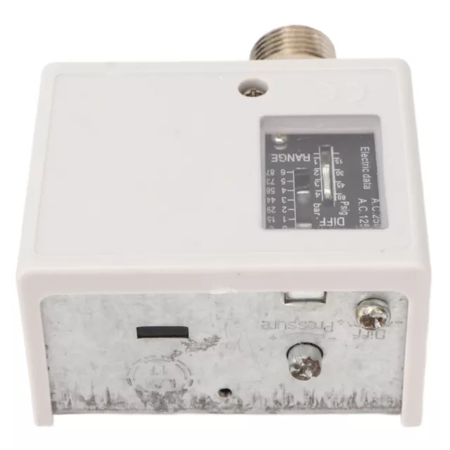 (G1/2 Interface)Air Compressor Pressure Switch AC125V AC250V Easy Installation