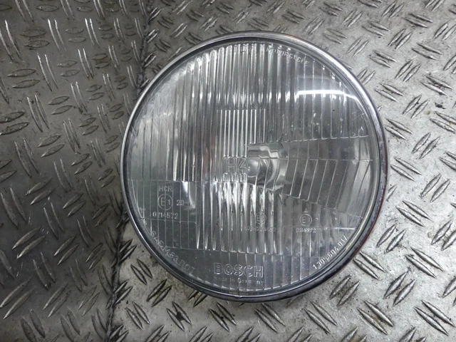 Phare Avant H4 Noir Pour BMW R1100R (1997-2001) - Whitelights - Neuf D'origine