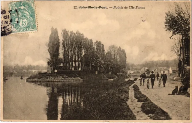 CPA Joinville Pointe de l'Ile Fanac (1363512)