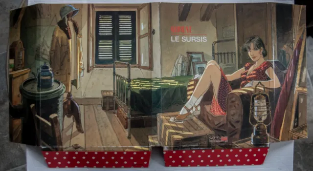 coffret vide Canal BD "Le sursis" Jean Pierre Gibrat 1999