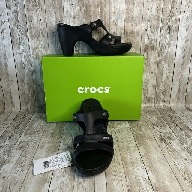 Crocs cyprus v heel white clearance