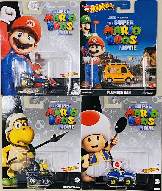 Hot wheels 2025 super mario bros