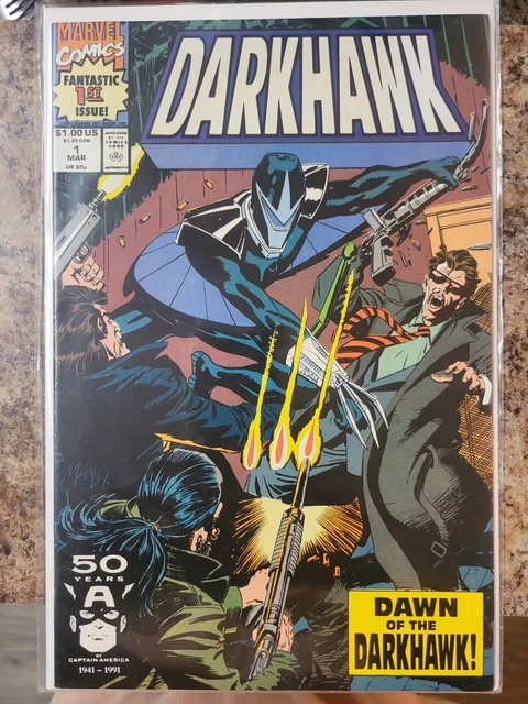 Darkhawk #1 (1991) First Full App/Origin of Darkhawk- Copper Age Marvel Comics