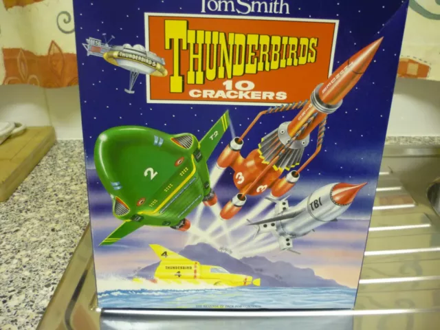  Galletas de Navidad Coleccionables Tom Smith (10) Caja De Colección THUNDERBIRDS Excelentes