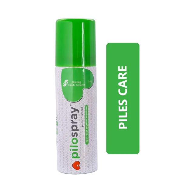 Pilas PiloSpray y Spray para el Cuidado de Fisuras 35Gm Paquete de 2 Alivio del Dolor Sin Tacto