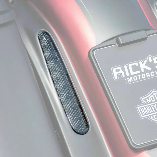 Ricks Harley Touring Fender CVO-Rückleuchten schwarz ab 2014 2