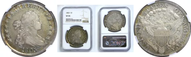 1803 Bust Dollar NGC VF-35