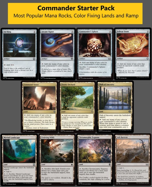 Starter Pack] EDH/Commander Staples - Bulk Pack - Magic The - Foto 6