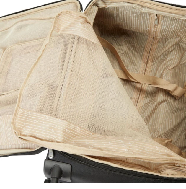 Samantha Brown 26"  Upright Spinner Travel Luggage ~ Olive Geo Camo  NWTS! 2