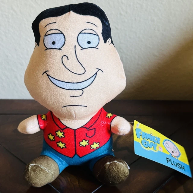 FAMILY GUY PLUSH 20th Century Fox Glenn Quagmire 7" Stuffed Animal Doll