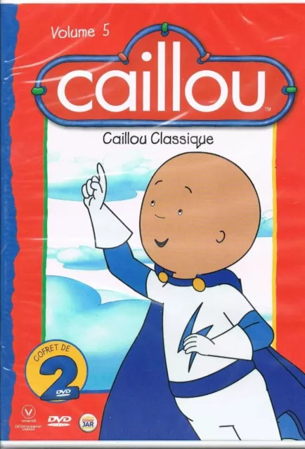 TreeHouse  - Caillou Collection 5 - Caillou Classique -  New 2Disc DVD Set