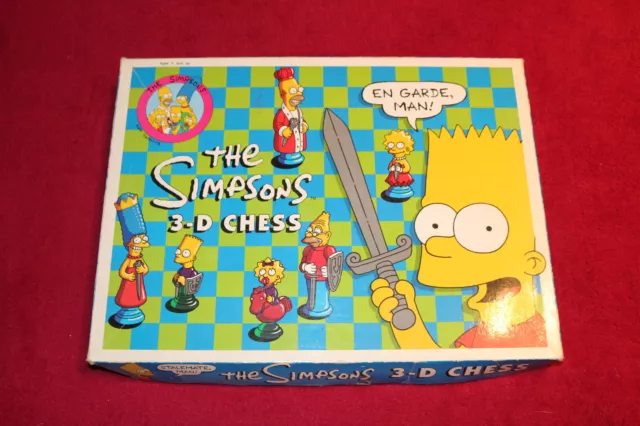 The Simpsons 3D Chess - Schach - vollständig