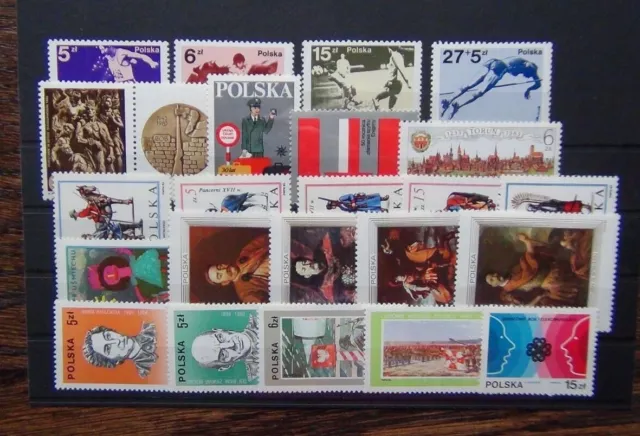 Poland 1983 Sports Troops Vienna Army Communications Ghetto Customs Torun MNH