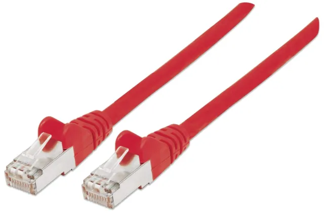 Intellinet Network Patch Cable, Cat6, 2m, Red, Copper, S/FTP, LSOH / LSZH, PVC,