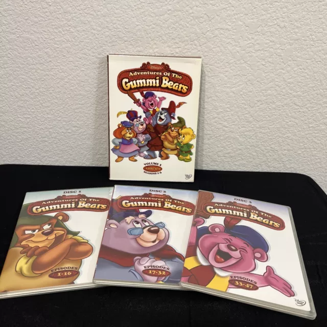 Disneys Adventures of the Gummi Bears (DVD, 2006, 3-Disc Set)