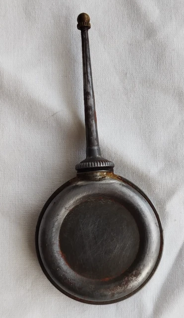 ANCIENNE BURETTE D'HUILE SINGER France métal fer vintage oil can oiler zinc #355 EUR 14,90