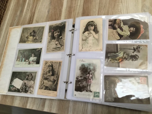 Album Rare De 262 Cartes Postales Anciennes CPA - Thème Jeunes Femmes Années 1900 - État Correct