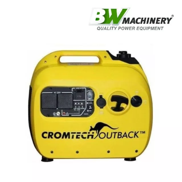 Cromtech CTG2500i Portable Inverter Generator 2.4kVA 2.4kw