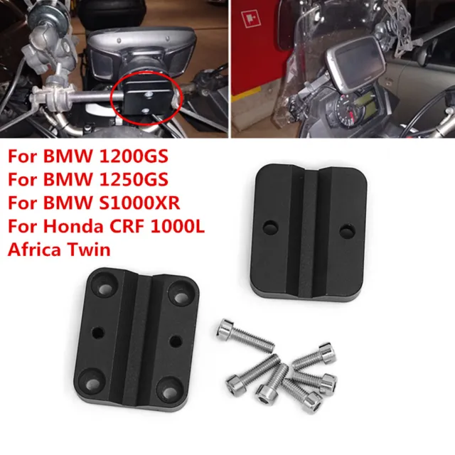 Phone Holder Bracket Mounting Base Bar Adaptor For BMW R1200GS R1250GS F800GS 1x
