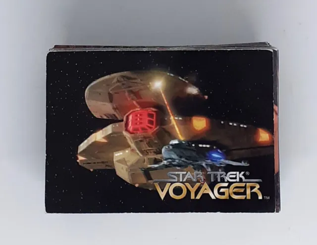 Star Trek Voyager Season One 97 Trading Cards Part Base Set SkyBox 1995