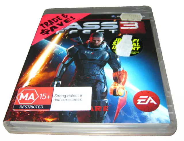 Mass Effect 3 - Includes Manual - PS3 - PlayStation 3 - VGC