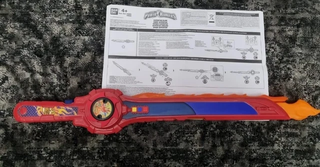 POWER RANGERS SUPER Ninja Steel DX Star Blade Extending with instructions 25.00 PicClick UK