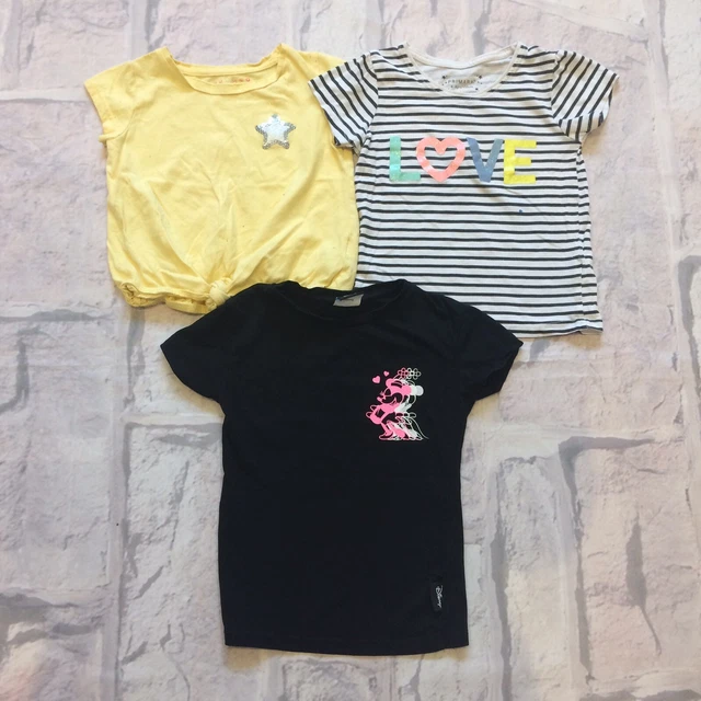 Girls Clothes Bundle 4-5 Years  Tops T-shirts Shorts Skirt TU George Etc 3