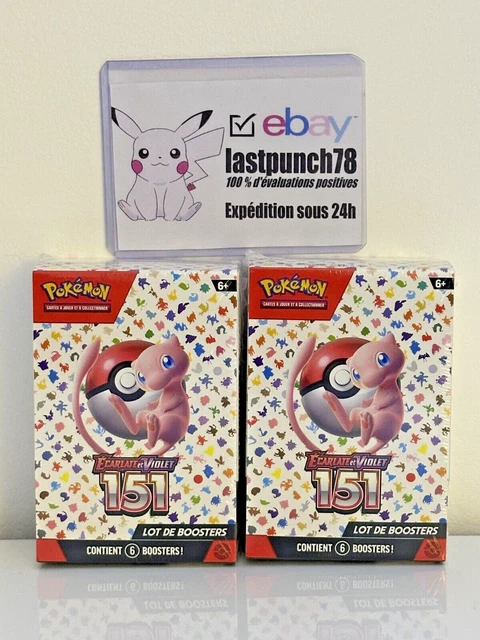 pokemon 151 6 booster box Pokémon Scarlet & Violet