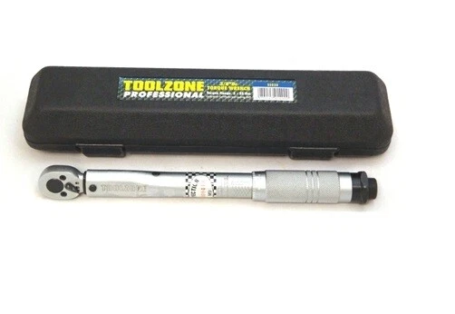3/8" Drive Torque Wrench Ss030 Low Range 5-25Nm Cv Steel Ratchet Garage Tool