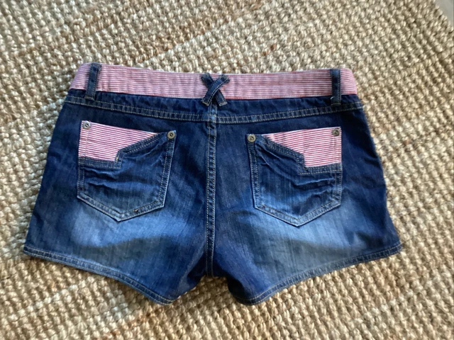 Short Femme Maxazria 100% Soie Marron Taille 4 (38/40), Neuf Avec étiquettes