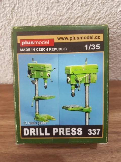 Plus Model 337 - 1:35 Resin Bausatz Bohrmaschine NEU - OVP