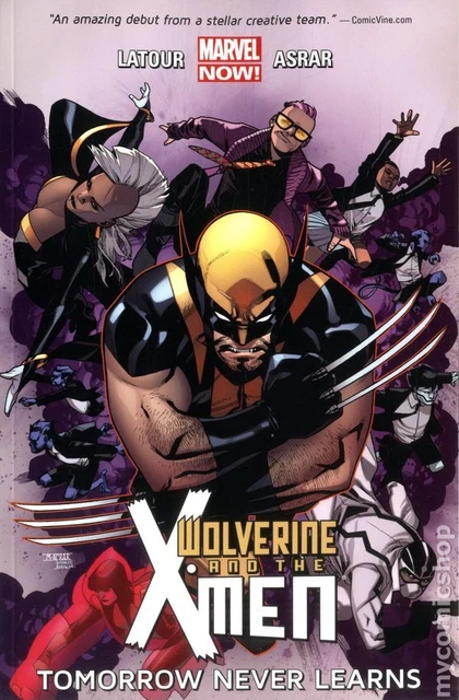 Wolverine and the X-Men TPB #1-1ST VF 2014 Stock Image