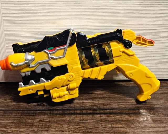 Power Ranger Yellow Gun POWER RANGERS DINO Charge Yellow Morpher Gun Blaster Weapon £21.51 ...