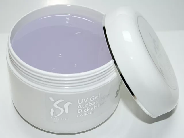 250ml UV Gel Aubau klar dickviskos Aufbaugel C Kurve Nagelgel Gelly Gelee Nagel