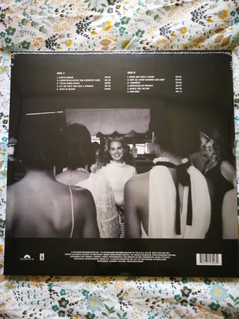 LANA DEL REY " Chemtrails Over The Country Club" Vinyle RED ED.+ Poster. SCELLE 2