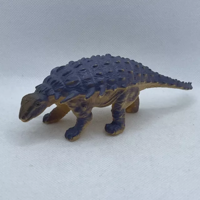 Vintage 1999 Ankylosaurus Dinosaur Detailed Toy Model Figure Figurine 5.5"