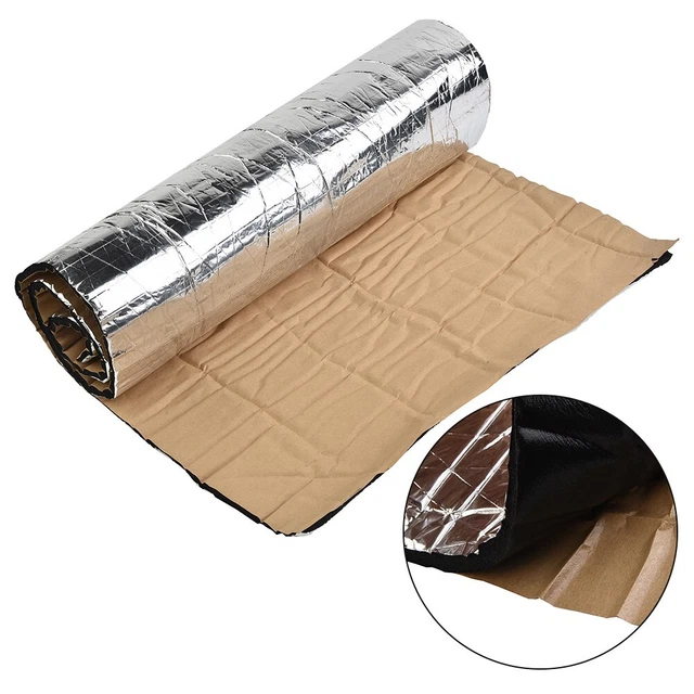 Utile isolamento acustico auto pellicola alluminio + supporto schiuma calore