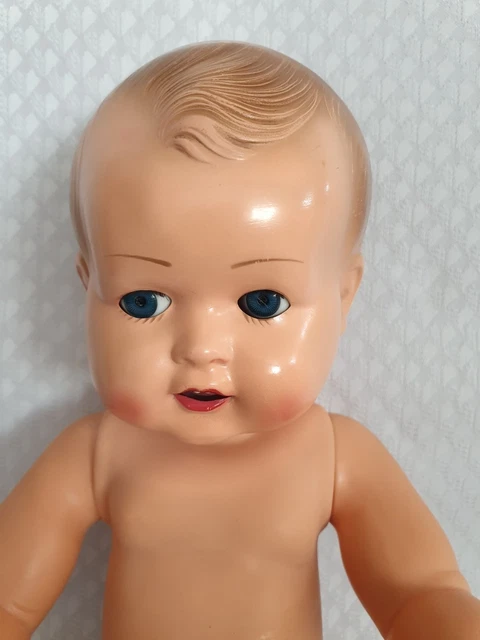 Grand Baigneur PAT SNF 55 Cm - Polyéthylène Vintage - Très Bon état
