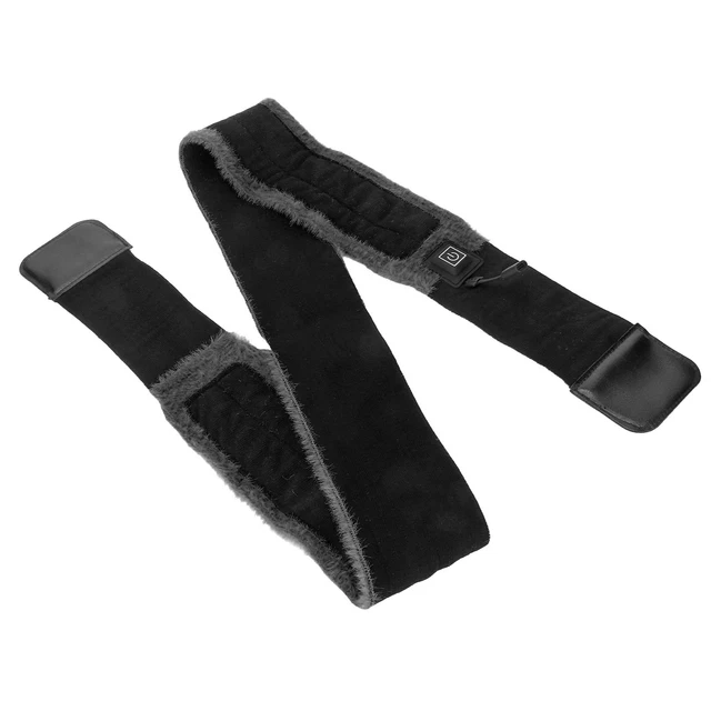 (Gris Negro) Manga de calentamiento de brazo codo grande área de calor brazo almohadilla de calentamiento envolvente