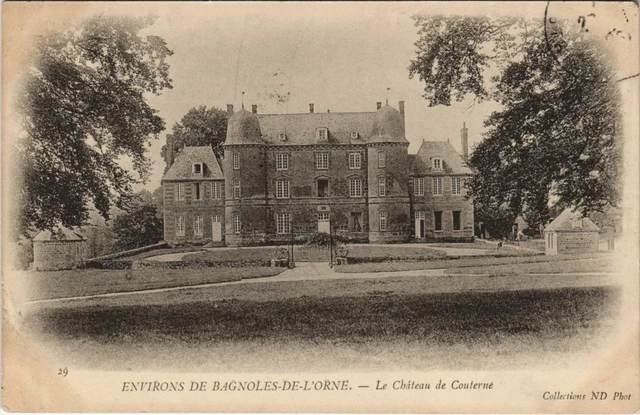 CPA BAGNOLES-de-l'ORNE-Le Cháteau de Couterne (29334)
