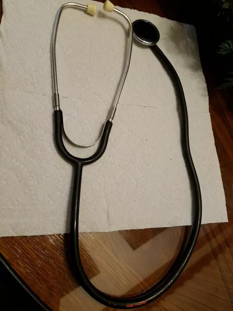 Vintage Unbranded Stethoscope Stamped Made In USA Doctor Nurse