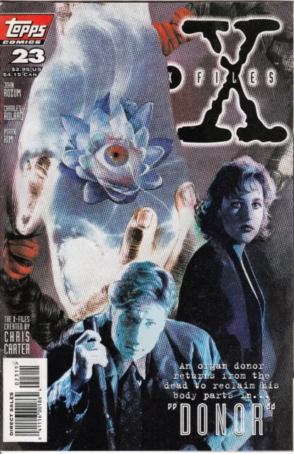 THE X-FILES TOPPS Comic - BAND 1 AUSGABE 23 - NOVEMBER 1996
