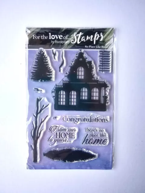 Hunkydory For The Love Of Stamps No Place Like Home Briefmarkenset Bäume Gefühle