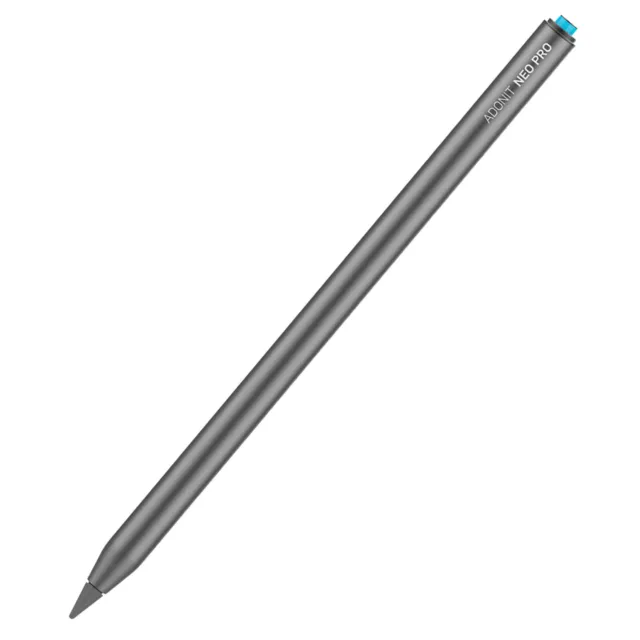 Tactile Stylus High Precision Magnetic Charging iPad Adonit Neo Pro Grey