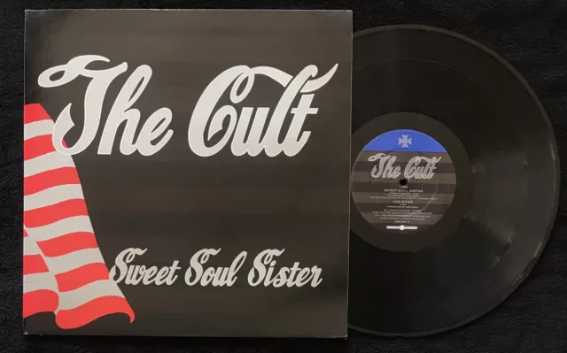 The Cult - Sweet Soul Sister, 1990 GATEFOLD UK 12" NM- Beggars Banquet ‎BEG241TG