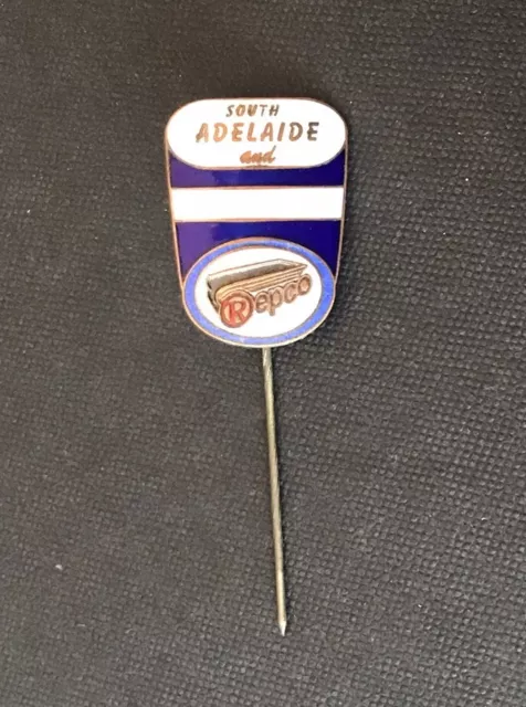 Vintage SANFL South Adelaide Football Club & REPCO Badge / Pin