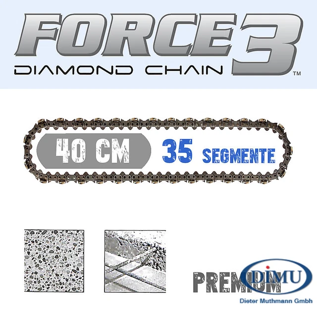 ICS F3 Diamantkette 40 cm PREMIUM