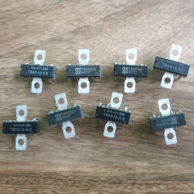 TBA810AS Monolithic Integrated Circuit - DIP-12 Package IC For Audio Amplifier Projects 6 thumbnail image